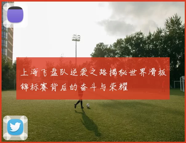 上海飞盘队逆袭之路揭秘世界滑板锦标赛背后的奋斗与荣耀
