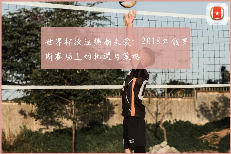 世界杯投注热潮来袭:2018年俄罗斯赛场上的机遇与策略